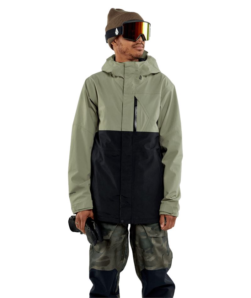 Volcom L Gore-Tex Jacket Light Military XL 