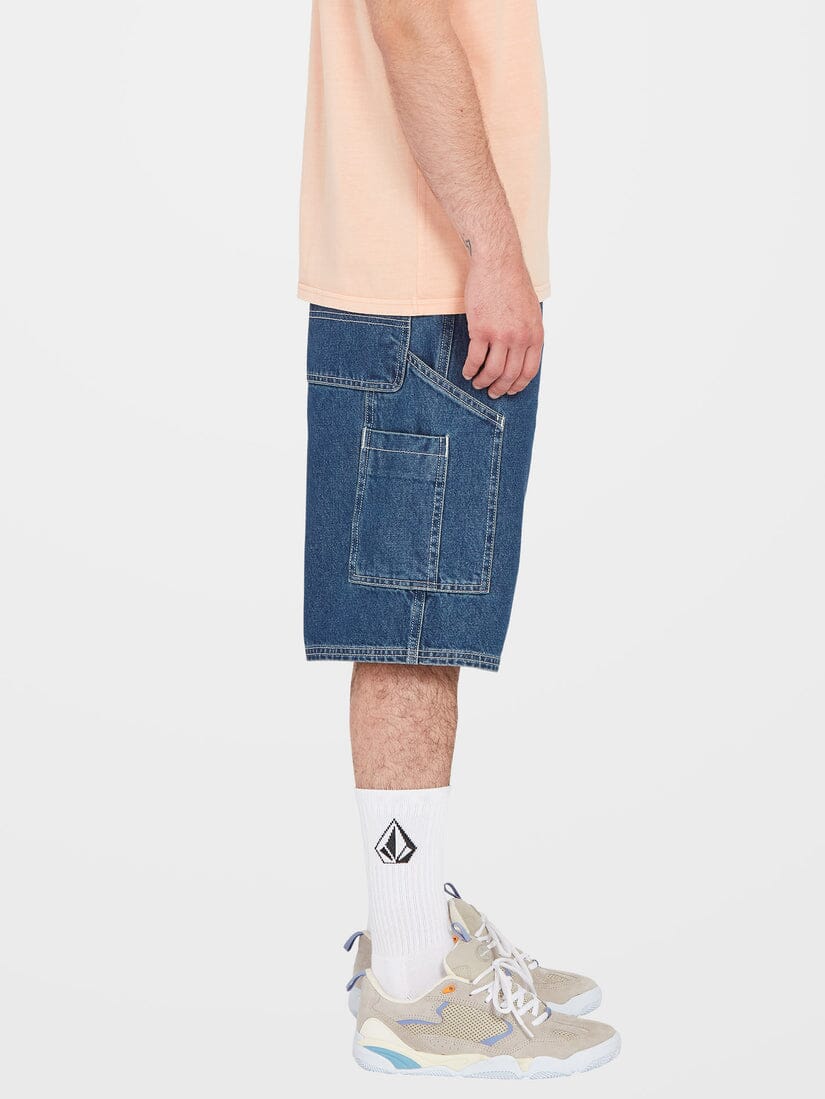 Volcom Labored Denim Utility Shorts 
