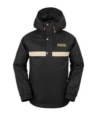 Volcom Longo Pullover Jacket Black M 