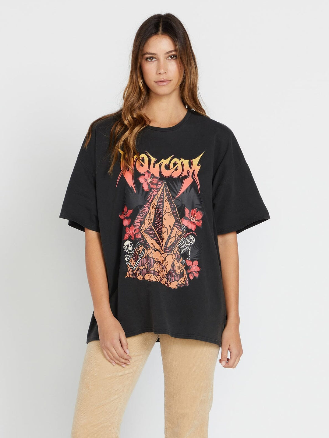Volcom My Guys Tee Vintage Black O / S 