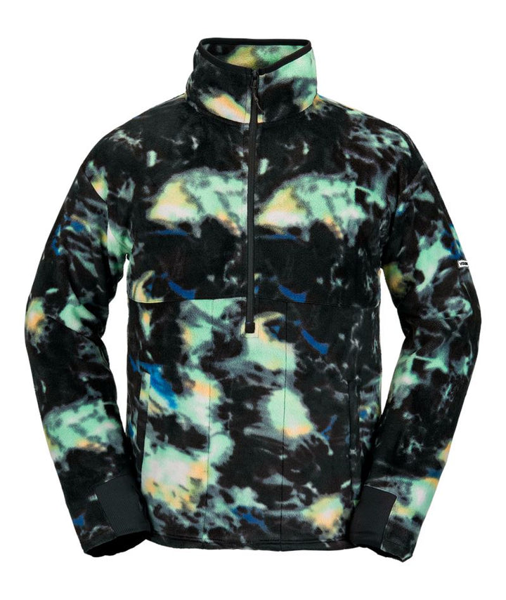 Volcom Polar Fleece Mock 1/2 Zip Pullover 