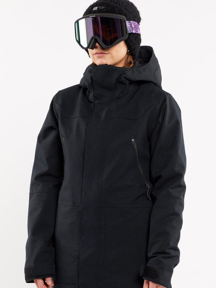 Volcom Shadow Insulated Womens Jacket Black M 