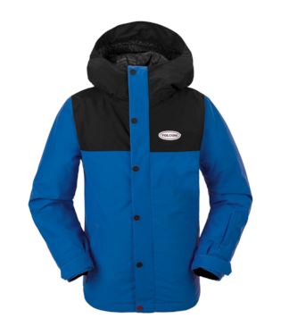 Volcom Stone.91 Insulated Youth Jacket Electric Blue S 