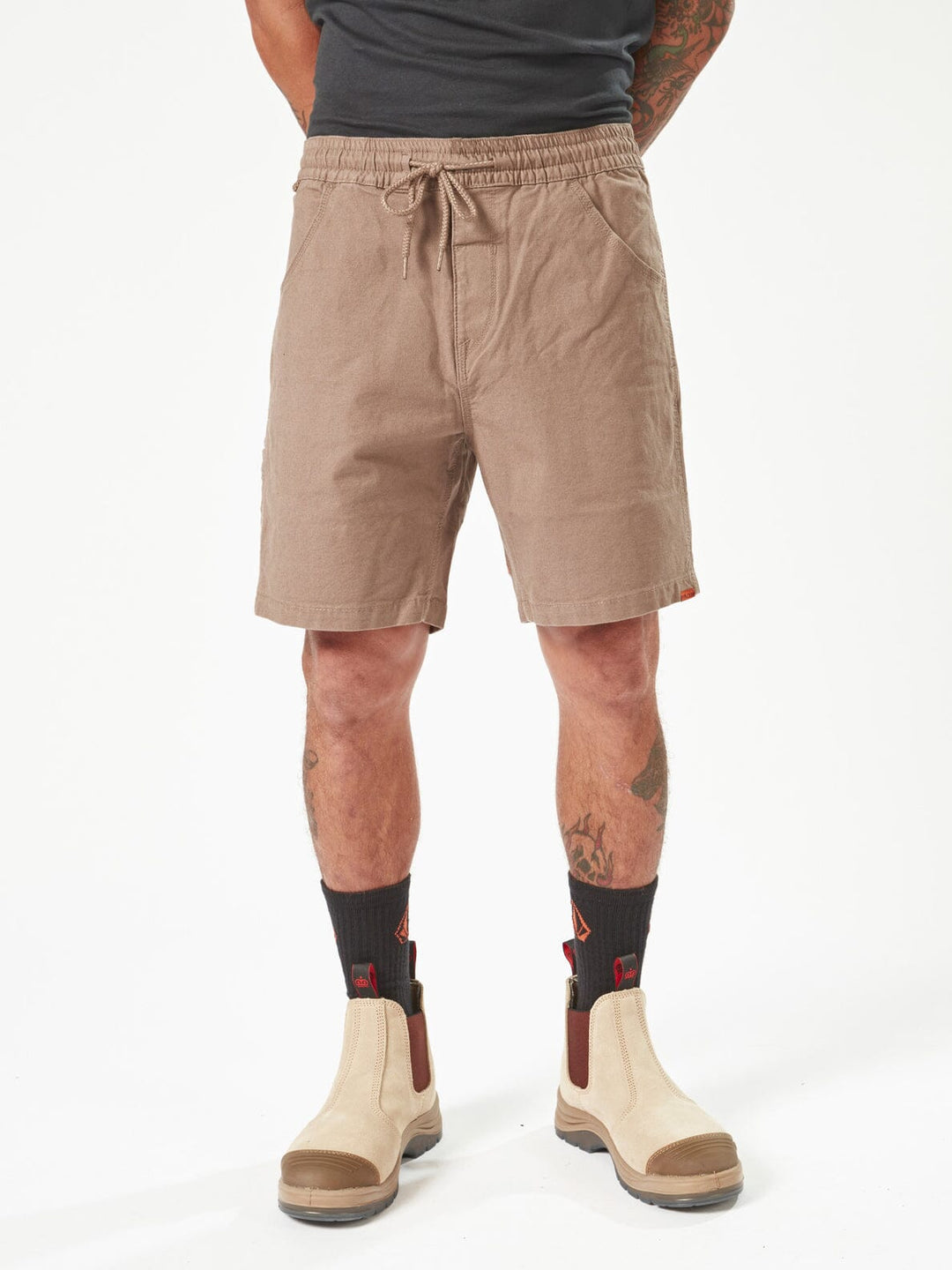 Volcom Workwear Caliper Elastic Waist Shorts 