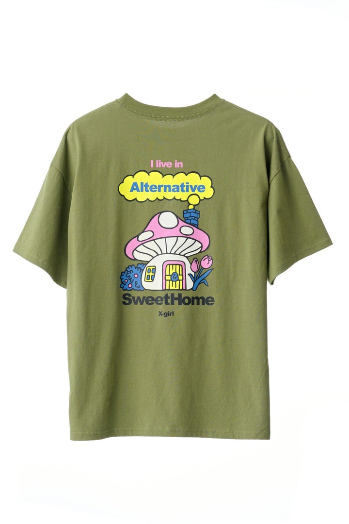 X-Girl Mushroom OS T-Shirt 