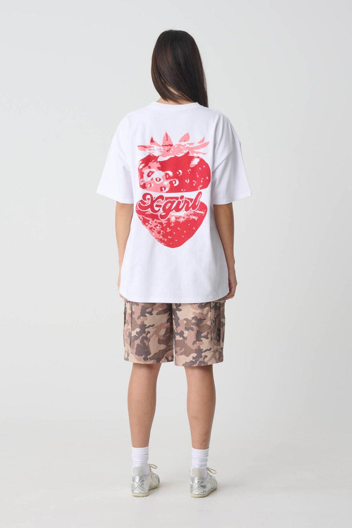 X-Girl STrawberry Relaxed T-Shirt 