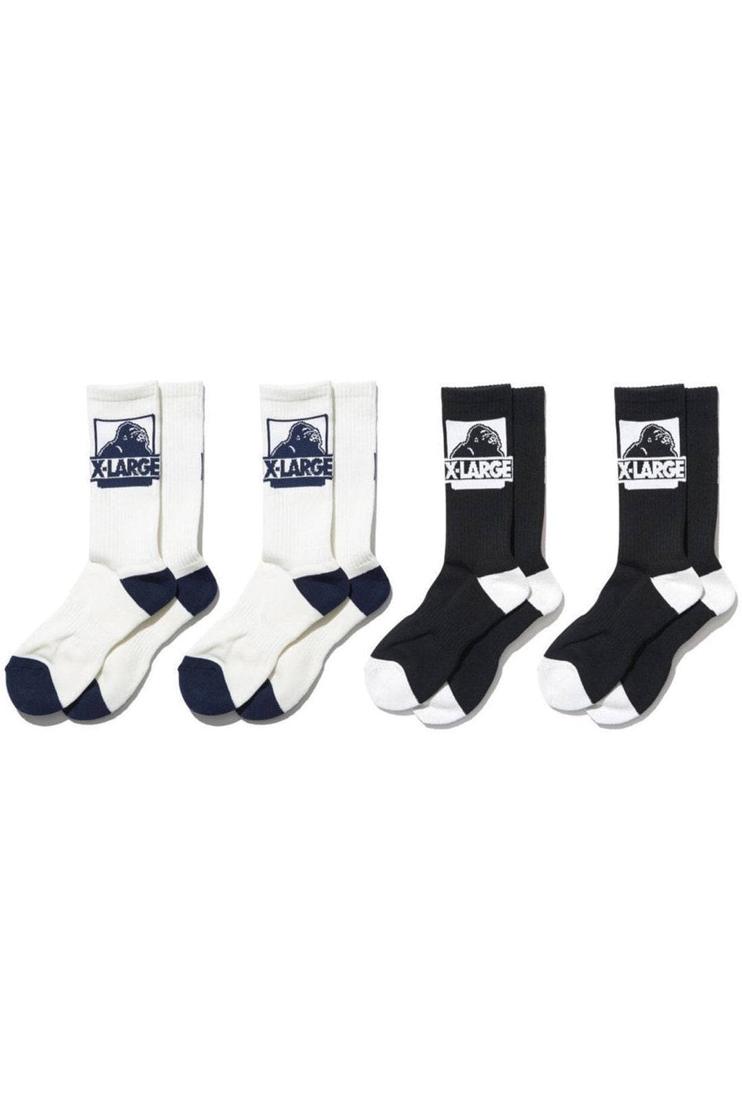 X-Large CLassic OG Socks 4-Pack Assorted 