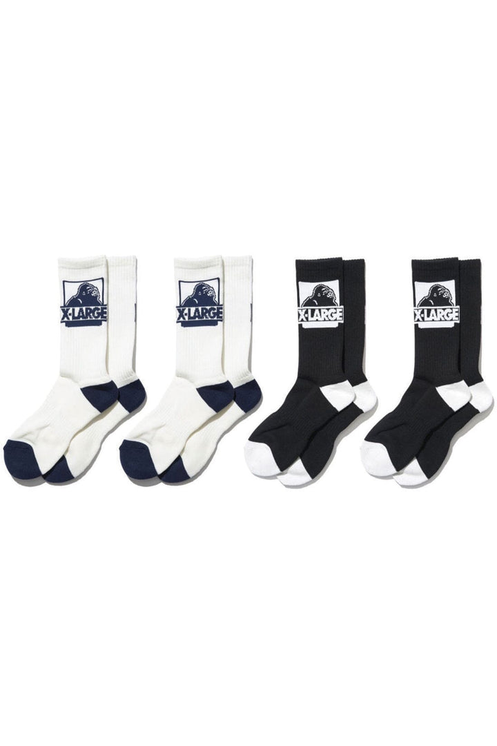X-Large CLassic OG Socks 4-Pack Assorted 