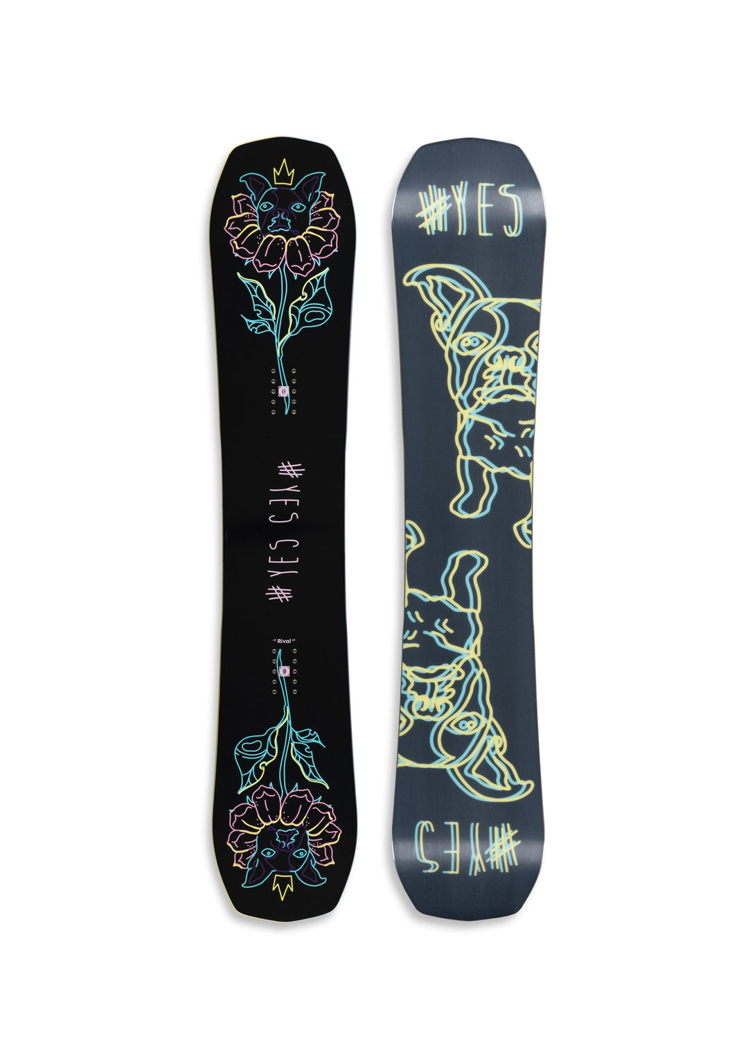 YES. Rival Womens Snowboard 2025 