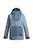 Airblaster Womens Freedom Pullover Jacket Light Blue Daisy M 