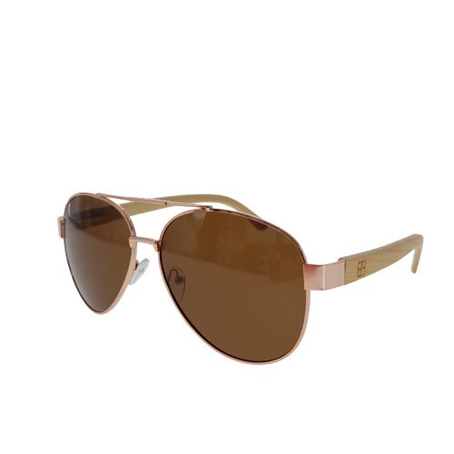 Bamboo Blonde - Aviator Sunglasses 