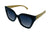 Bamboo Blonde Fashion Polarised Sunglasses Black / Grey Gradient Polar 