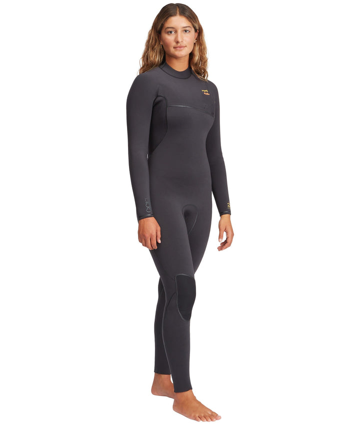 Billabong 3 /2 Furnace Natural Zipperless Womens Steamer Wetsuit 