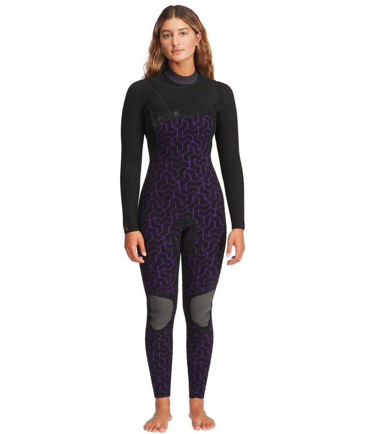 Billabong 3 /2 Furnace Natural Zipperless Womens Steamer Wetsuit 