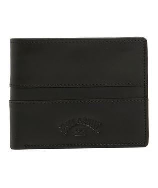 Billabong Boundary Wallet Black Grain 