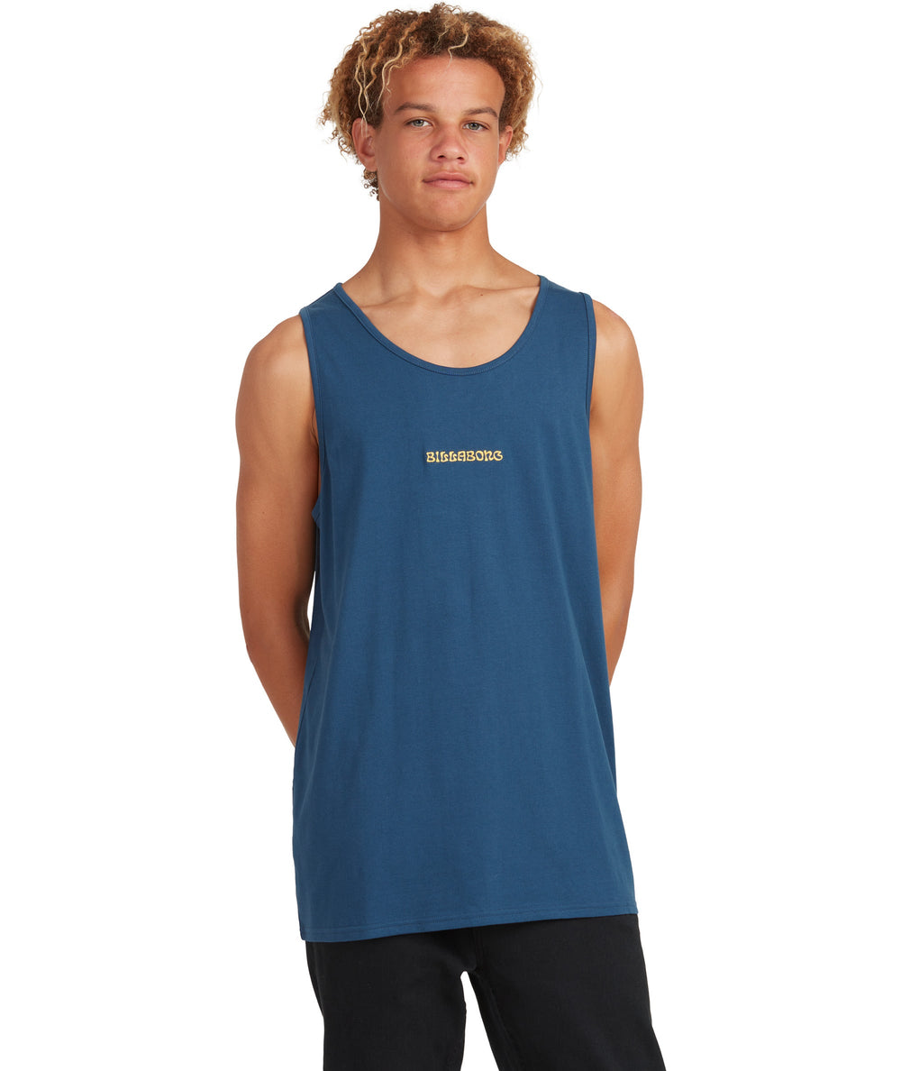 Billabong Smitty Tank Denim Blue S 