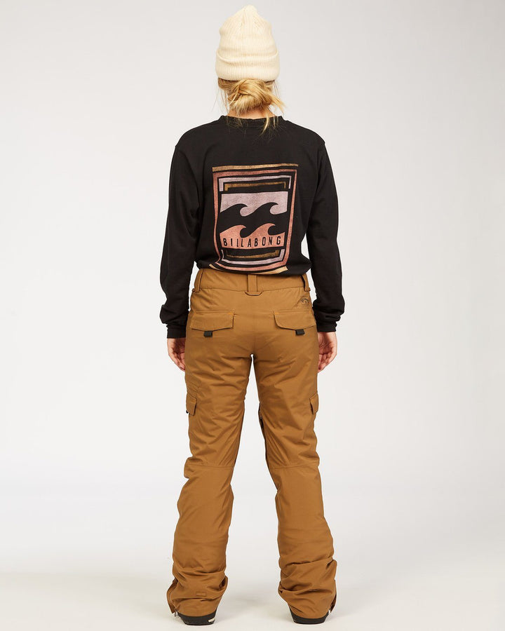 Ermine Billabong's Nela Women's Ski or Snowboard pants rear view