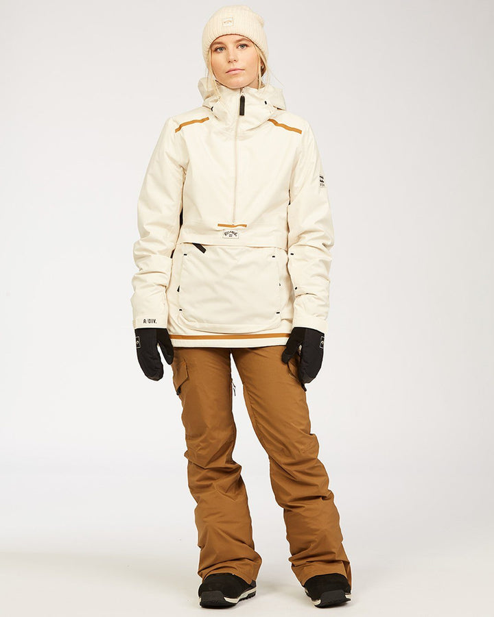 Ermine Billabong's Nela Women's Ski or Snowboard pants with jacket