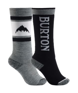 Burton Kids' Weekend Midweight Sock 2-Pack 