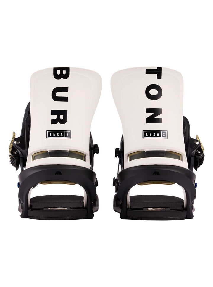 Burton Lexa X Re:Flex Womens Snowboard Bindings 2023 Black/Stout White/Logo S 
