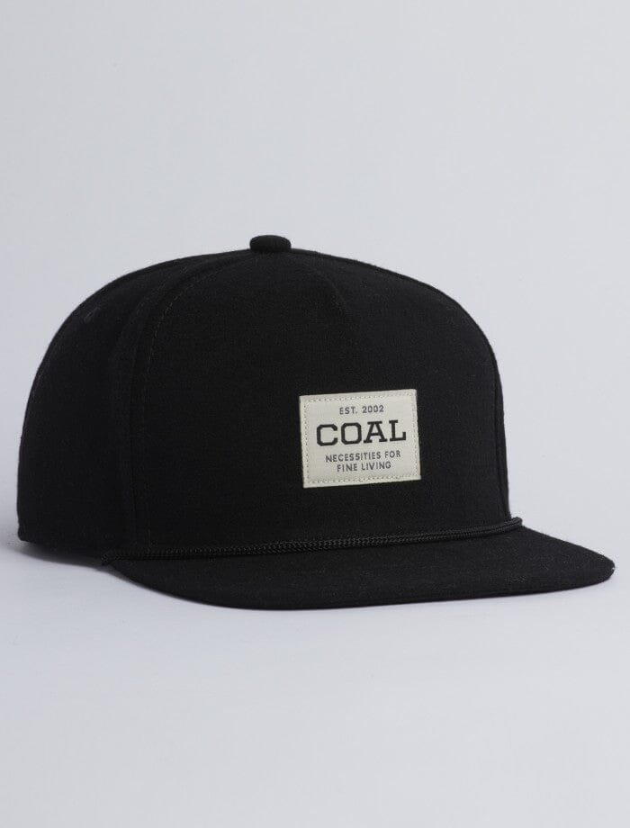 Coal The Uniform Classic Cap Black Flannel 