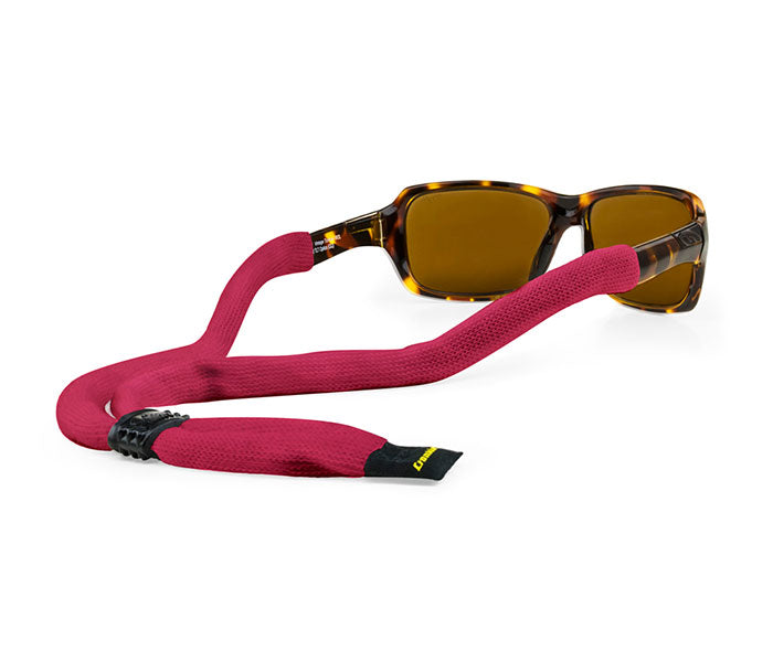 Croakies Suiter Regular Eyewear Retainer Red 