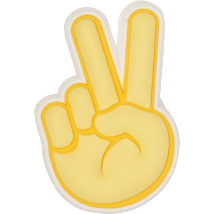 Crocs Jibbitz Peace Hand Sign 