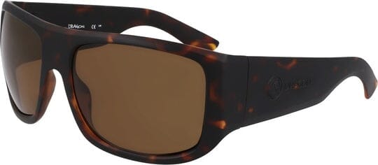 Dragon Calypso Polarised Sunglasses Matte Tortoise / LL Brown Polar 