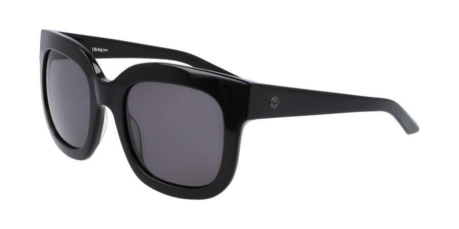 Dragon Flo Sunglasses Black / Luma Lens Smoke 