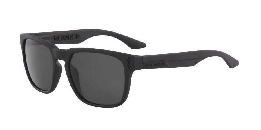 Dragon Monarch Polarised Sunglasses Matte Black / Smoke Polar 