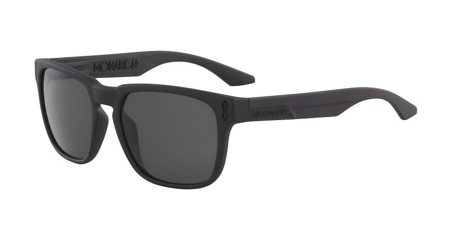 Dragon Monarch Sunglasses Matte Black / Smoke 