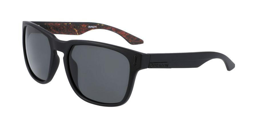 Dragon Monarch XL Sunglasses Matte Black Inferno / Smoke 