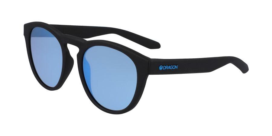 DRAGON OPUS H20 POLARISED SUNGLASSES Matte Black / Sky Blue Ion Polarised 