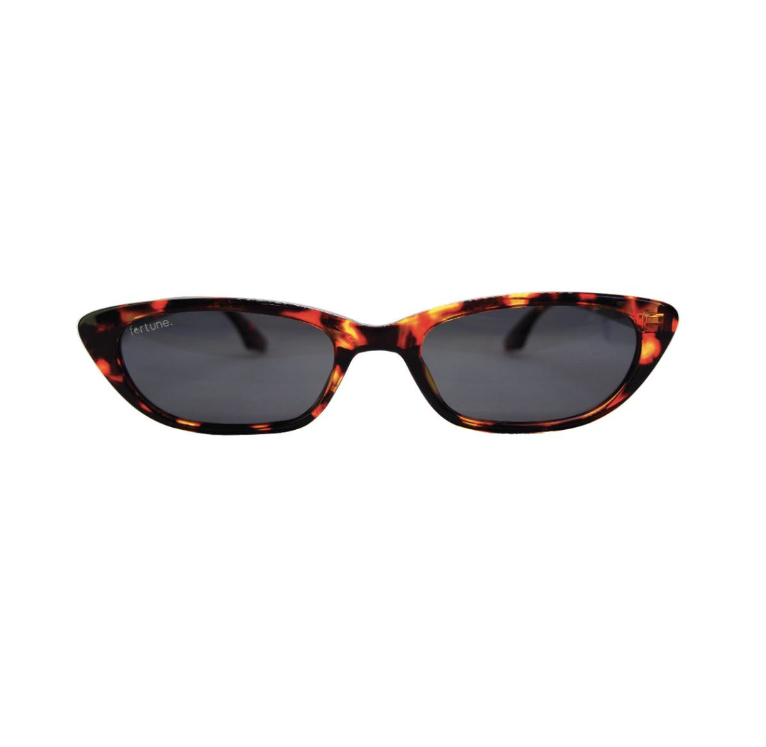 Fortune Big Day Sunglasses Tort/Grey 