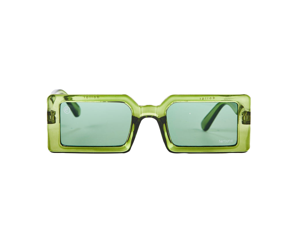 Fortune C.R.E.A.M Sunglasses Emerald / Green Lens 