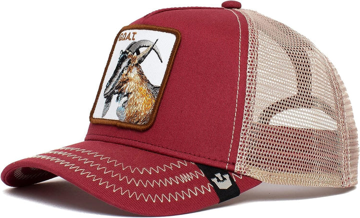 Goorin Bros The GOAT Trucker Cap Red 
