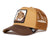 Goorin Bros The King Lion Trucker Cap Brown 