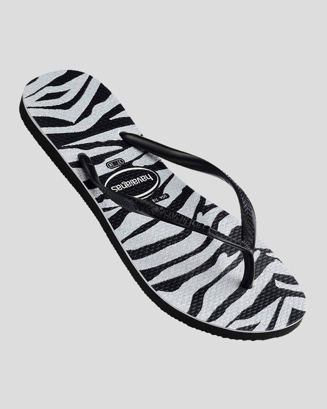 Havaianas Slim Animals Glitter Jandals 
