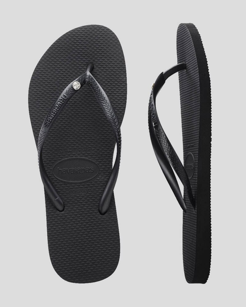 Havaianas Slim Swarovski II Crystal Jandals 