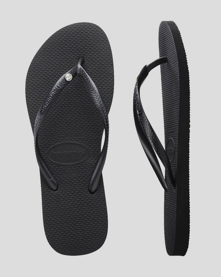 Havaianas Slim Swarovski II Crystal Jandals 