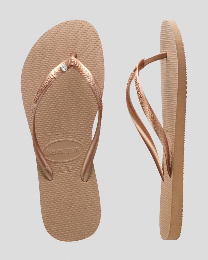 Havaianas Slim Swarovski II Crystal Jandals 