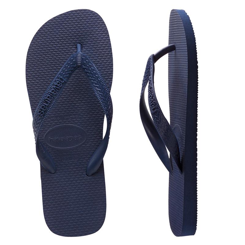 HAVAIANAS TOP JANDALS NAVY 37/38 BRAZIL 