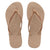 HAVAIANAS WOMENS SLIM ROSE GOLD JANDALS 