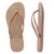 HAVAIANAS WOMENS SLIM ROSE GOLD JANDALS 