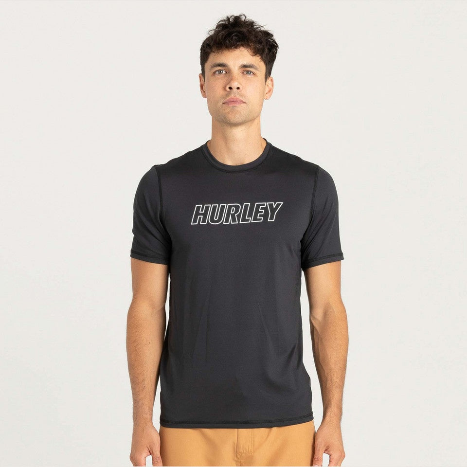 Hurley Fastlane Outline Surf Shirt Rashie 