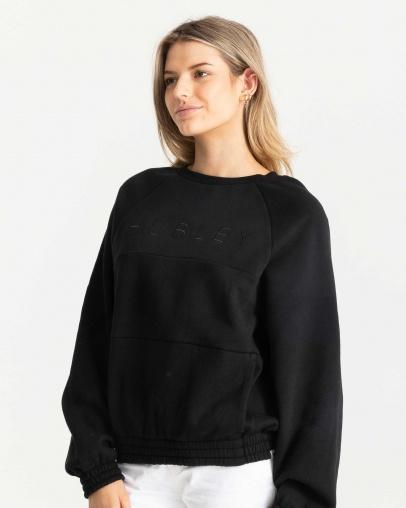 Hurley Lounge Crew Black S 