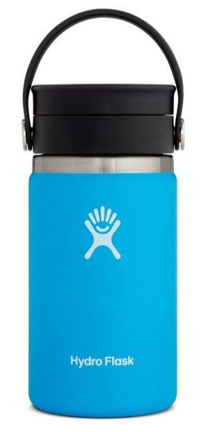 Hydro Flask 354mL Wide Mouth W/Flex Sip Lid Coffee Cup Pacific 
