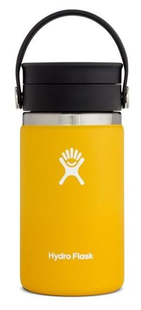 Hydro Flask 354mL Wide Mouth W/Flex Sip Lid Coffee Cup Sunflower 