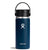 Hydro Flask 473mL Wide Mouth W/Flex Sip Lid Coffee Flask Indigo 