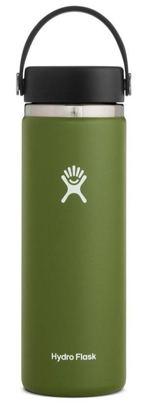 Hydro Flask 591mL Wide Mouth Drink Bottle Olive 